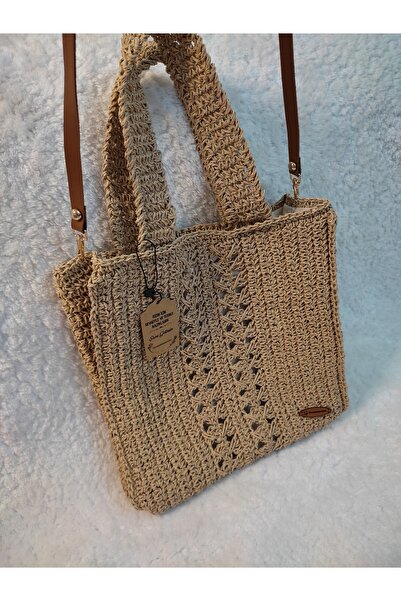 Masalsı Tasarımlar Hasır Günlük Çanta