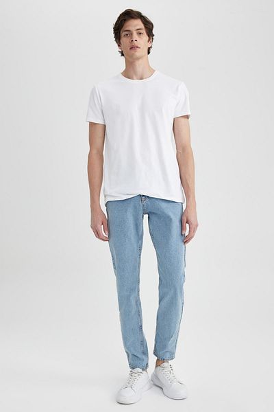DeFacto Вузька джинсова куртка з високою талією 90-х Paca Slim Fit A8176ax23sm