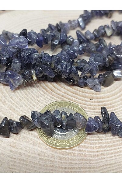 Yasamtohumu حجر ياقوت ماء (ايوليت) مثقب حجم صغير 50 قطعة