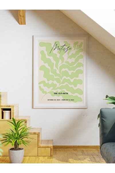 Mudi Store Henry Matisse Çiçek Poster Modern Duvar Tablosu Çerçevesiz Poster Salon, Mutfak Ve Ofis Duvar Dekoru