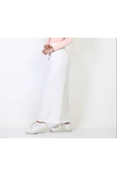 FATELLA Women Mother Aerobin Comfortable Fabric Elastic Waist Wide Leg Pants