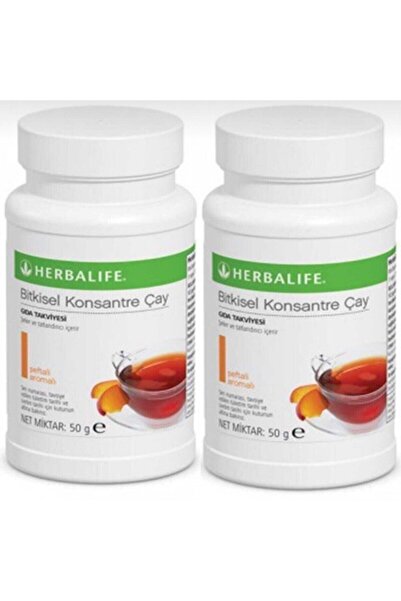 Herbalife Bitkisel Konsantre Çay Şeftali 50 Gram - 2'li Set