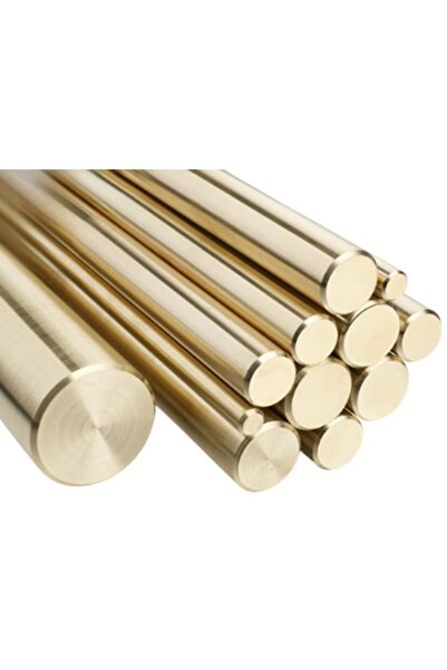 MetalDepom 2 Mm Yuvarlak Pirinç Çubuk - 1 Metre 2 adet 50 cm gönderilmektedir