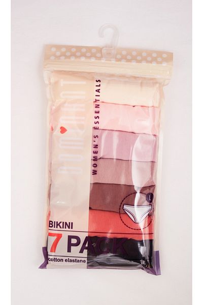 Dominant Panties 7 Pack Daily 95% Cotton 05% Elastane