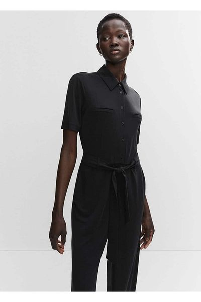 MANGO Woman Salopetă Design ușor și elegant