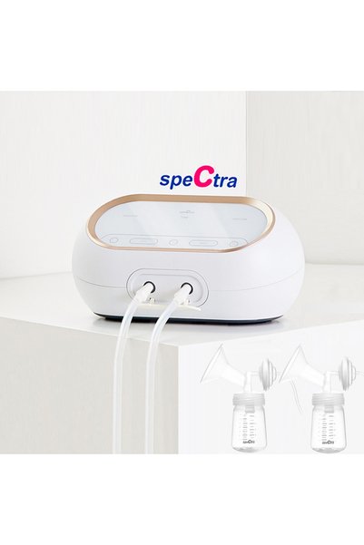 Spectra مضخة الثدي Dual S، خرطوم السيليكون المزدوج المدمج