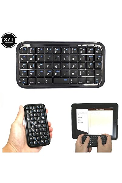 Alfa MEC Galaxy Tab S7 Fe Wi-fi Sm-t733 Uyumlu Bluetooth 3.0 Şarj Edilebilir Kablosuz Tuş Takımı Taşınabilir