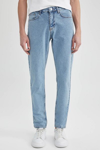 DeFacto Вузька джинсова куртка з високою талією 90-х Paca Slim Fit A8176ax23sm
