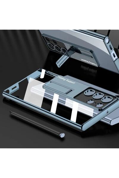 Rivor حافظة متوافقة مع هاتف سامسونج جالاكسي S23 الترا مع حواف بارزة للكاميرا ...