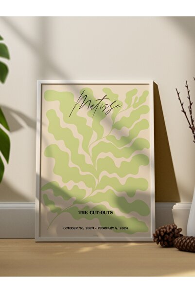 Mudi Store Henry Matisse Çiçek Poster Modern Duvar Tablosu Çerçevesiz Poster Salon, Mutfak Ve Ofis Duvar Dekoru