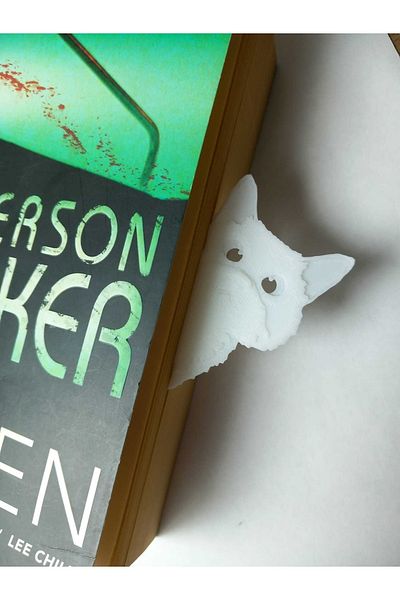 LuDesign 2 Curious Cat Bookmarks