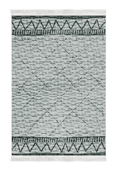 Dekoreko Set covoraș de baie cu bază anti-alunecare Djt 2 piese Trend Fringe Scandinavian F5081 Turcoaz