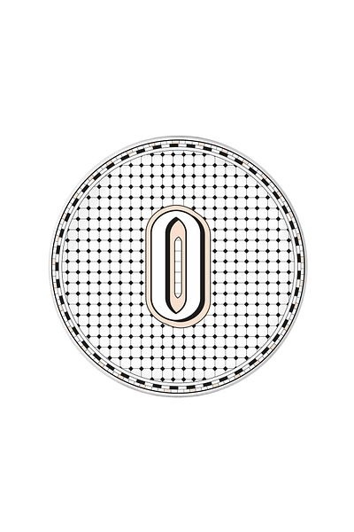 The Mia Emily Cake Plate O - 19 Cm