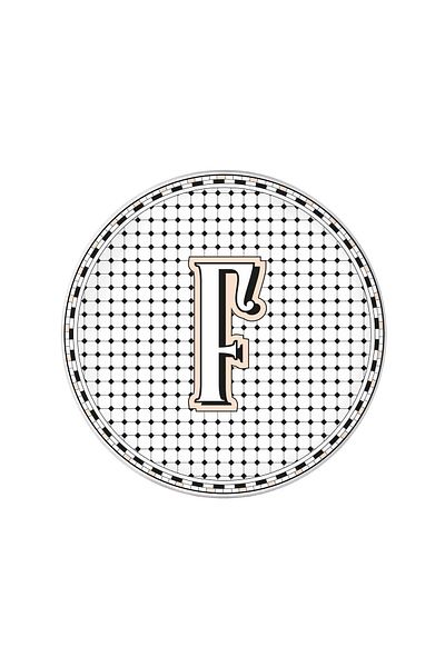 The Mia Emily Cake Plate F - 19 Cm