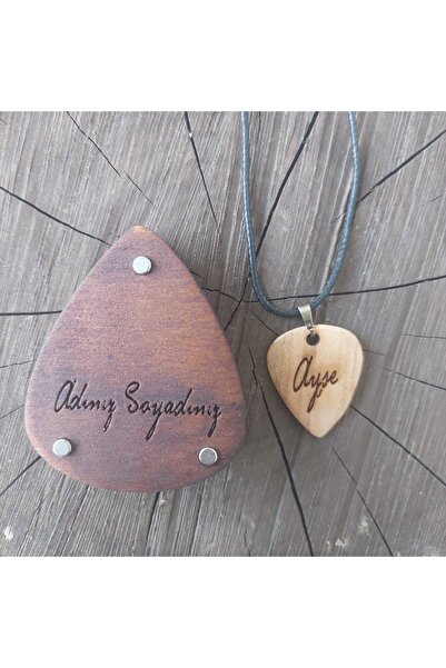 Donizetti Kişiye Ozel Ahsap Isimli Pena Kolye Kutusuz