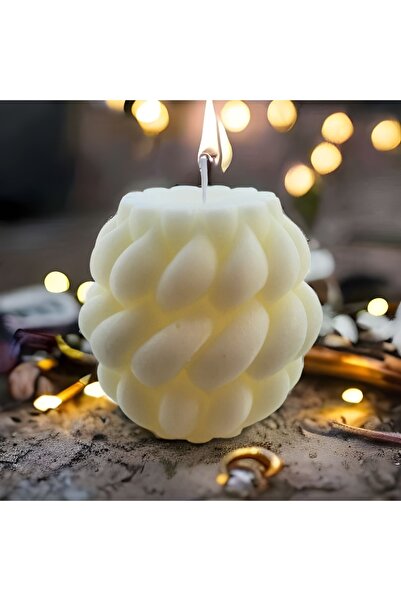 ERSE HOME Ay & Örgülü & Sarmaşık Kokulu Mum