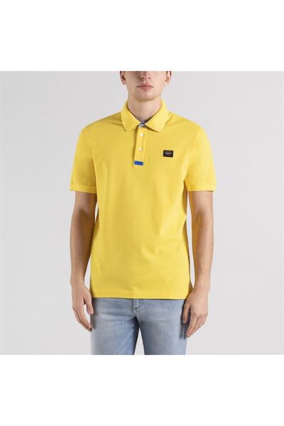 PAUL&SHARK Men's Knitted Polo Shirt C.wCotton