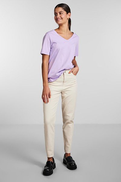 PIECES Jeans - Ecru - Straight