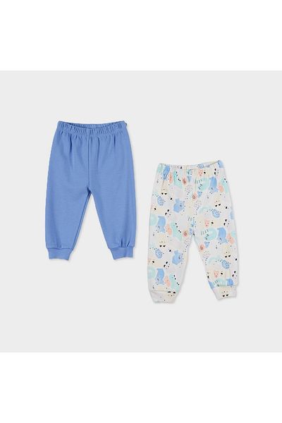 Çimpa 2-Piece Pants Set Without Booties for Baby Boy - 20732