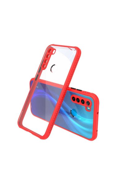 ZM STORE غلاف هاتف Xiaomi Redmi Note 8 مع حماية للزوايا والكاميرا، وغطاء خلفي...
