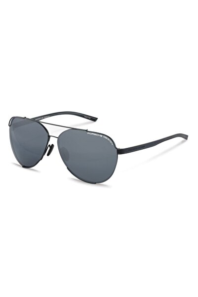 Porsche Design Erkek Siyah Çerçeveli Güneş Gözlüğü P8682 C