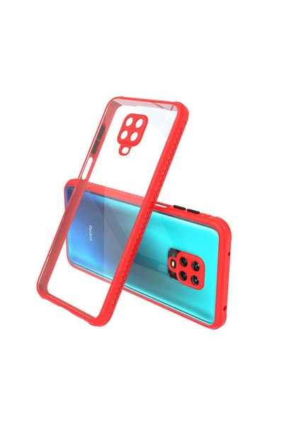 ZM STORE Xiaomi Redmi Note 9S Case Glossy Transparent Kaff Cover with Corner ...