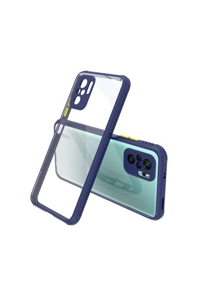 ZM STORE Xiaomi Redmi Note 10S Case Glossy Transparent Kaff Cover with Corner...
