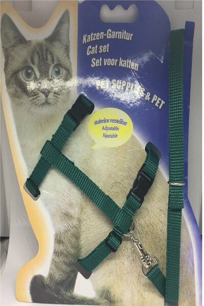 TİNEKE Kedi Göğüs Tasması Ve Gezdirme Seti No: 111