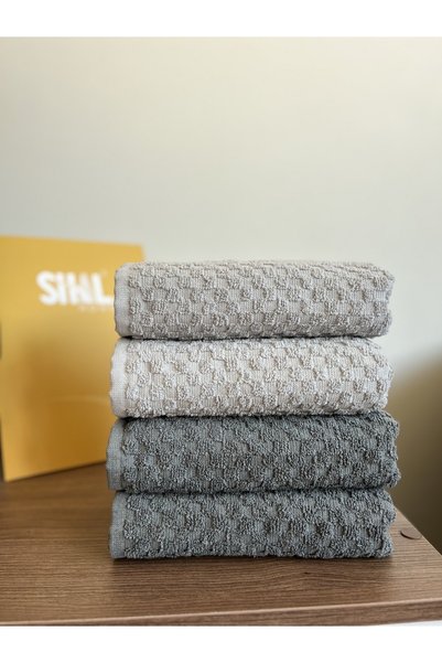 SHAL HOME Shawl 100% Cotton Hand Face Towel Set