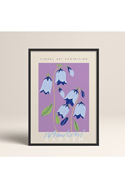 HOMEPACK Tablou cu rama din lemn negru Poster cu rama Decor artistic modern de perete (ABSTRACT33-BLACK)