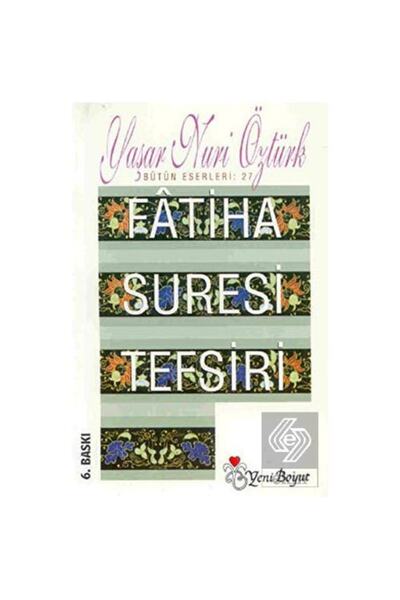 Yeni Boyut Yayınları Yeni Boyut Fatiha Suresi Tefsiri