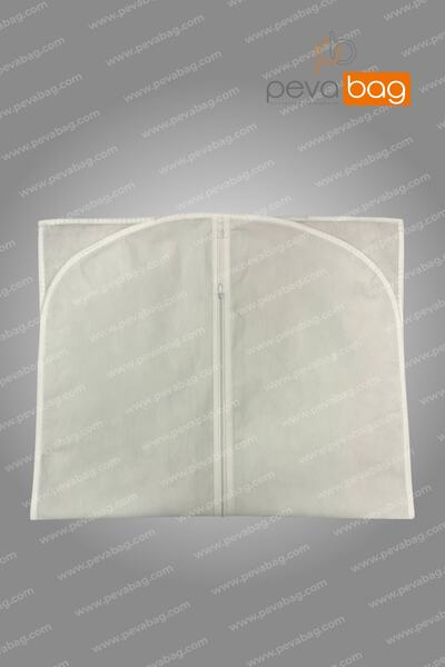 Pevabag Beyaz Takım Elbise Kılıfı (GAMBOÇ) 5 Adet / 62x102 Cm Beyaz 50 gr