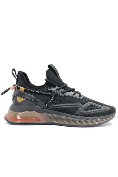 GAMELU 23ym Grım Erkek Siyah Sneakers Günlük Spor Ayakkabı