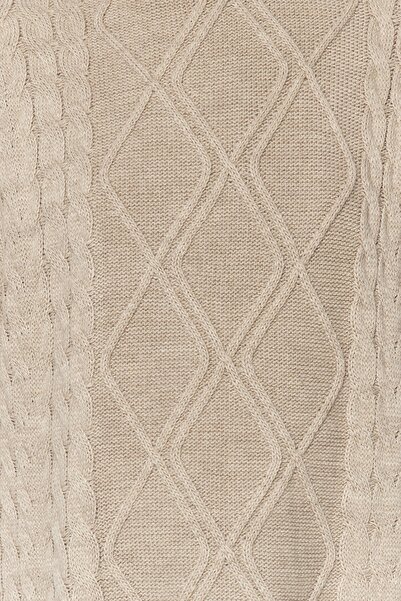 Trendyol Modest Πλεκτό πουλόβερ πλεκτό με δέσιμο στη μέση TCTAW22UV0018