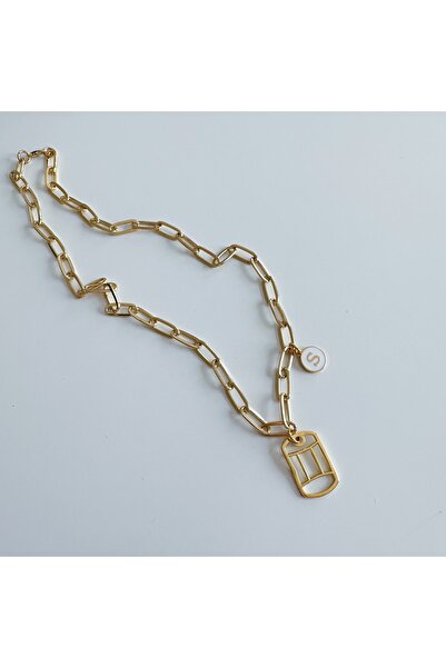 CHARMLUCKY Ikizler Burç-harf Kolye