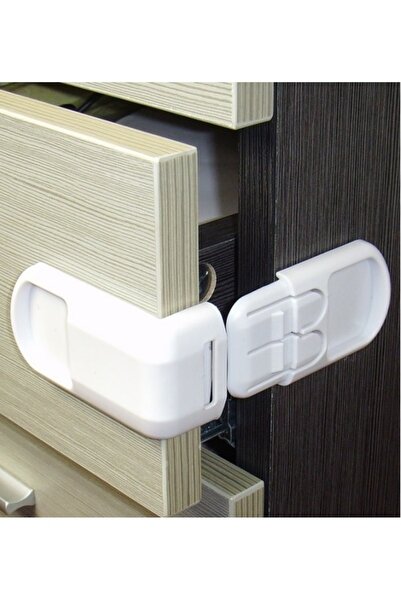 PerfectTrade Poklopac za kutnu ladicu ormarića - Sigurnosna brava za decu