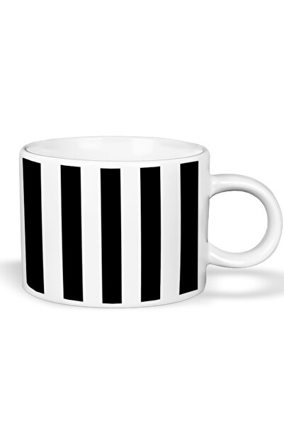 Global Printing Handmade Line Coffee Cup Espresso Cup Double Turkish Coffee C...