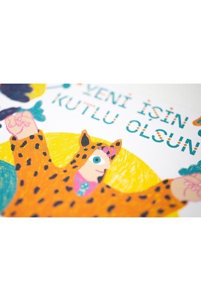 destekar Yeni Işin Kutlu Olsun! Işe Başlama Tebrik Kartı