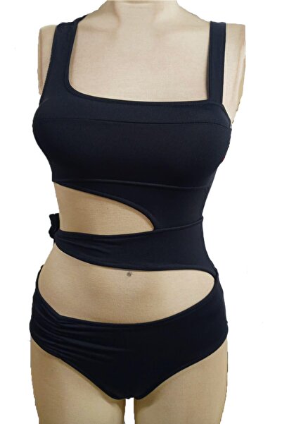 EZRA Özel Tasarım Kaplı V Kesim Mayokini