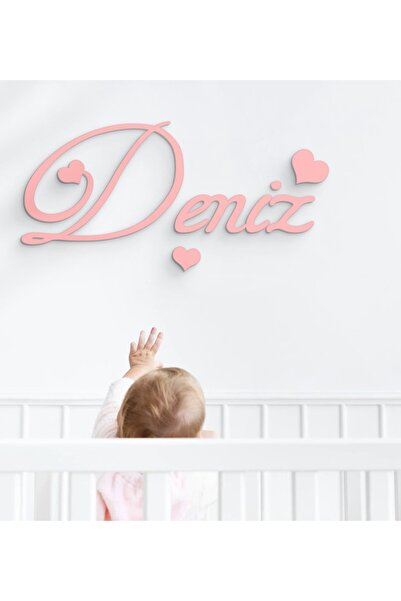 Bitmeyen Kartuş Bk Gift Kişiye Özel Isimli Ahşap Duvar Yazısı-2