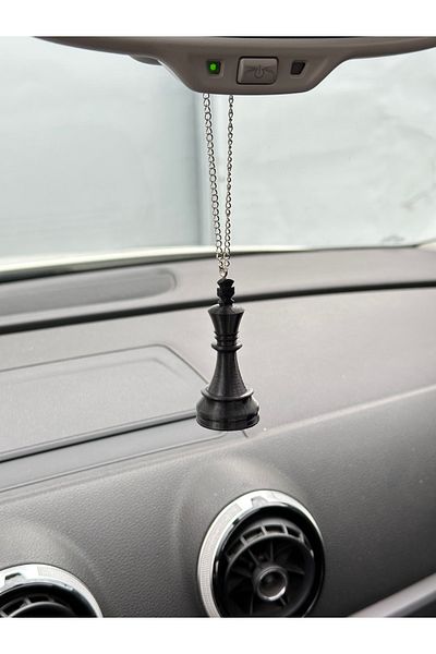 3DBASKILAR Checked Rearview Mirror Ornament