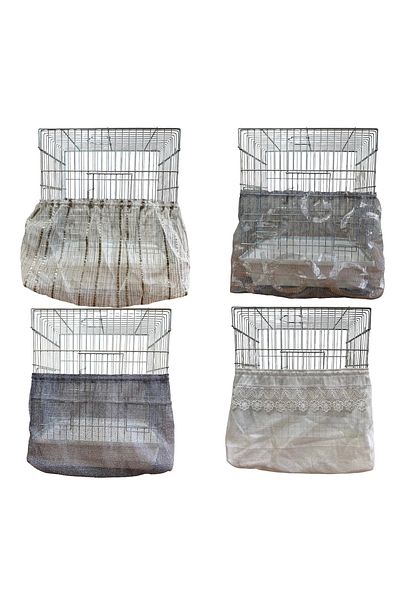 bayraktarpet Budgie Cage Tulle - M Medium Size (1 Piece)