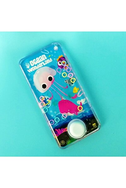 Genel Markalar Pink Transparent Ocean World For Kids Water Ring Game Water Ri...