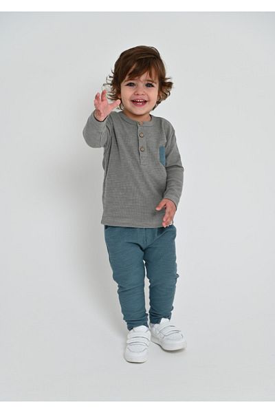 Luggi Baby مجموعة مزدوجة من قماش الوافل