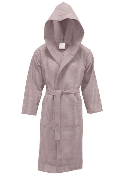 Lucy and Home Gül Kurusu Küçük Petekli Pike Bornoz