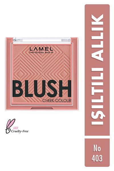 Lamel Cosmetics Lamel Shimmer Blush Blush Cheek Color No 403