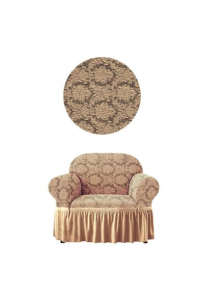 elgeyar Single Jacquard Sofa Cover