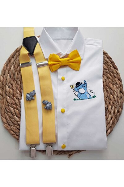 cool partyshop Fil Konseptli Askı Papyon Gömlek