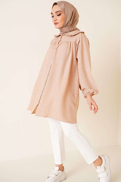 VOLT CLOTHİNG Cămașă Hijab cu guler pentru bebeluși
