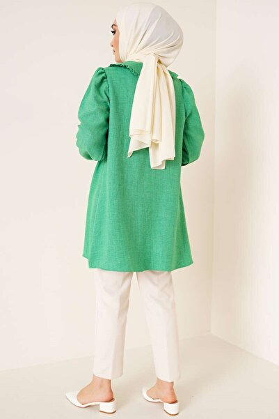 VOLT CLOTHİNG Dámská hidžábová košile s límečkem